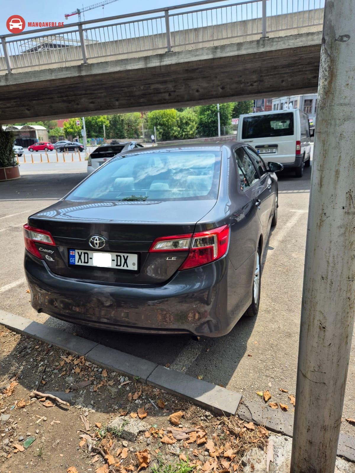 ქირავდება დღიურად TOYOTA CAMRY 2014, ფოტო 4