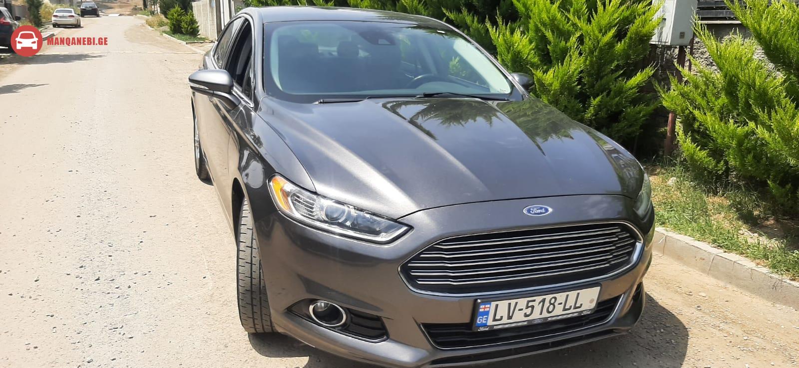 ქირავდება მძღოლის გარეშე სედანი ფორდ ფიუჟენ ტიტანიუმი , ფოტო 2