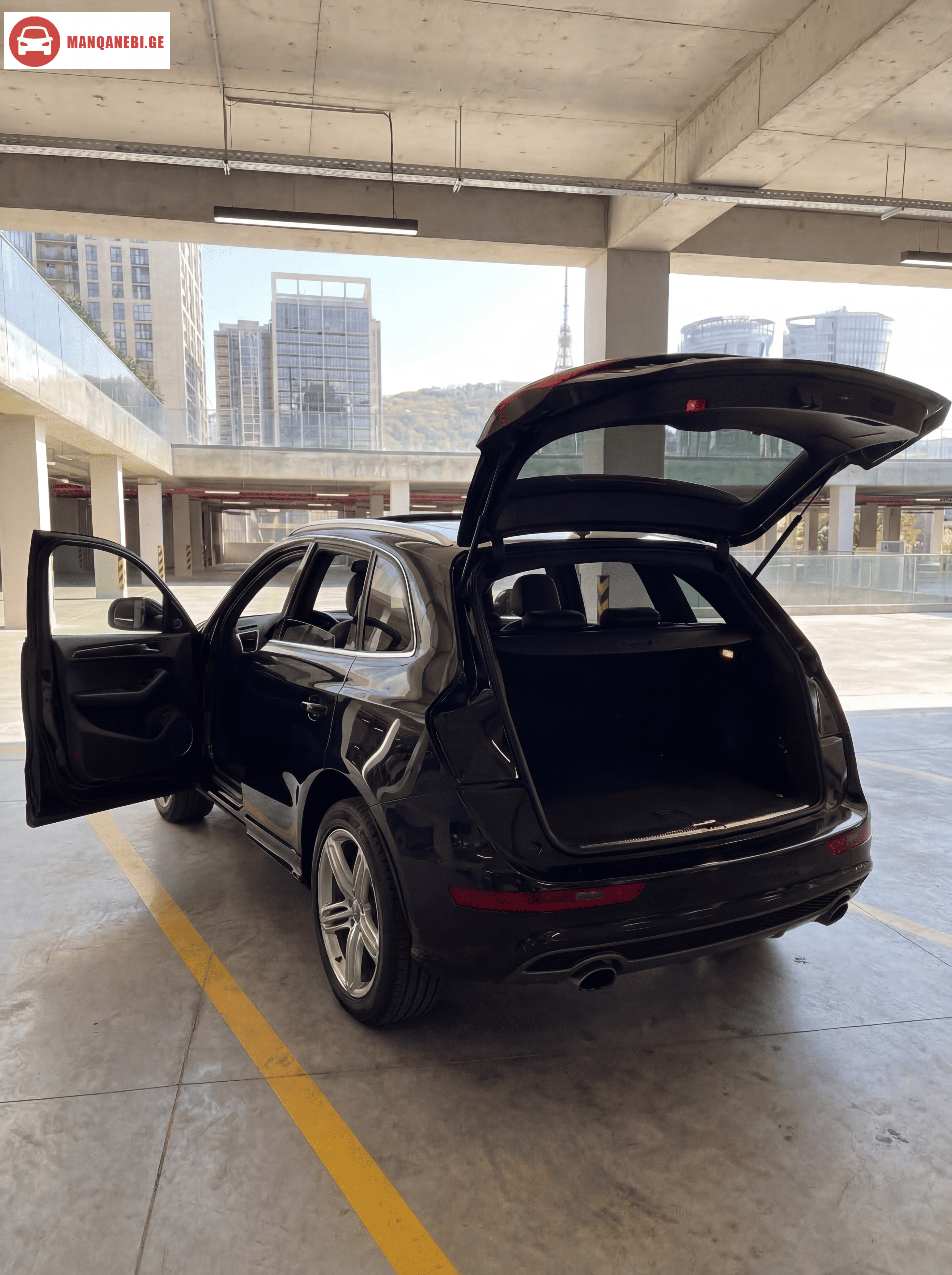 AUDI Q5 2015 ქირავდება სუფთა და მოწესრიგებული , ფოტო 7