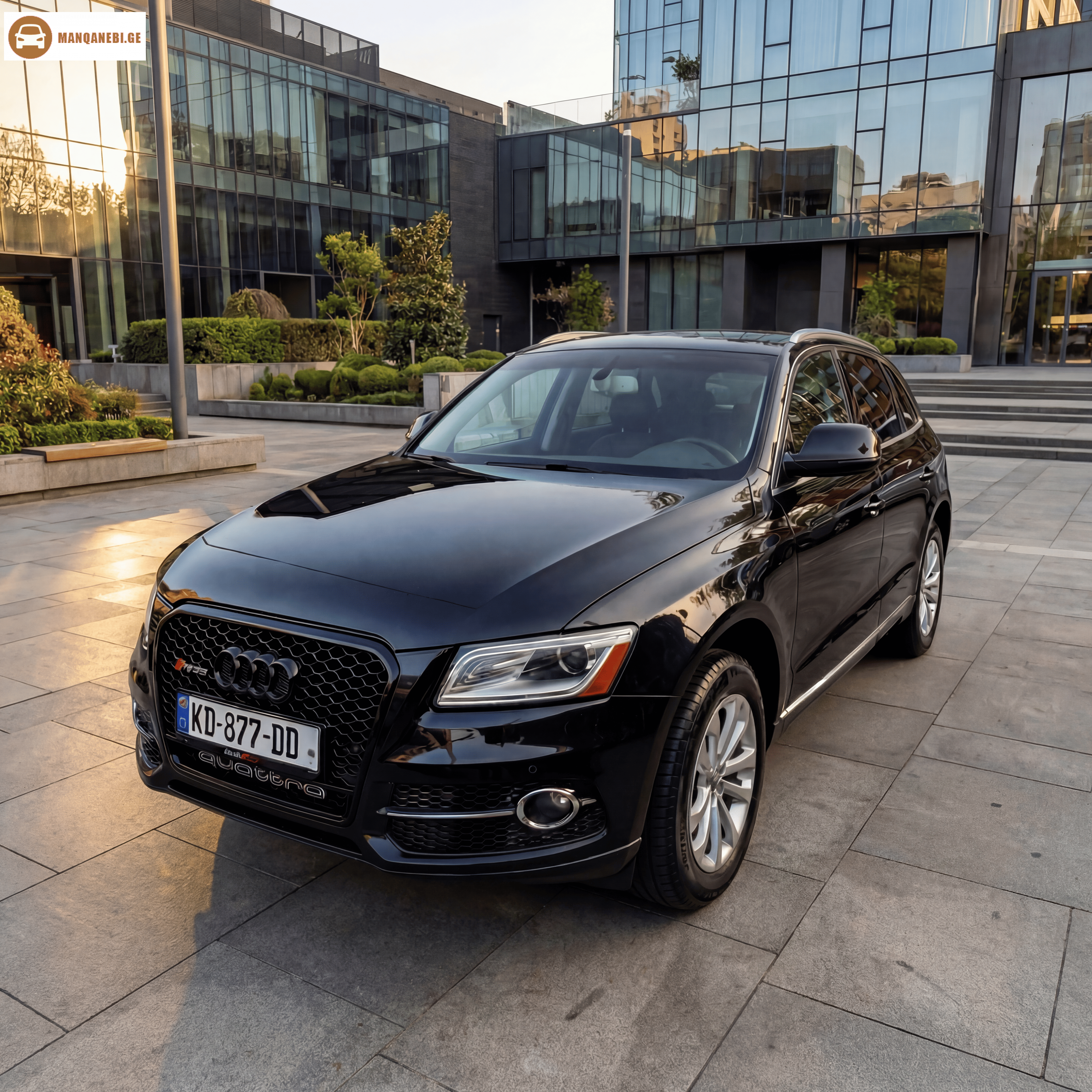 AUDI Q5 2015 ქირავდება სუფთა და მოწესრიგებული , ფოტო 1